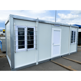 Bungalow de Obra 14m² (6x2.4)